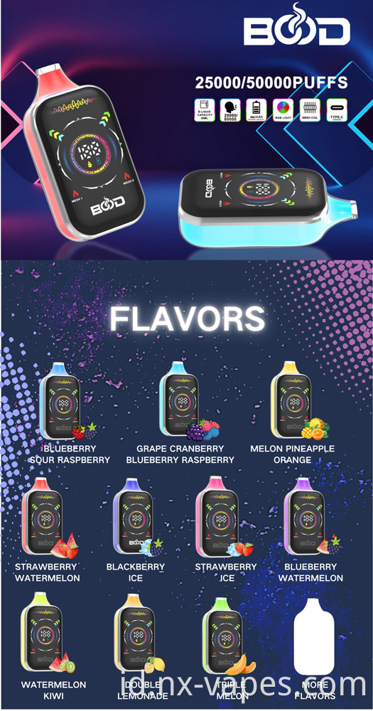 BOOD PULSE POSTER Pro 25K 50K VAPE bood pulse pro 25k 50k vape poster